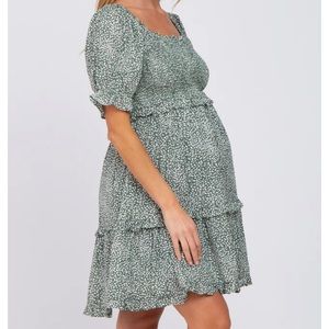 PinkBlush Smocked Maternity Dress Size M